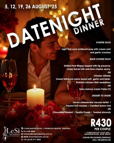Date Night Dinner Tuesdays