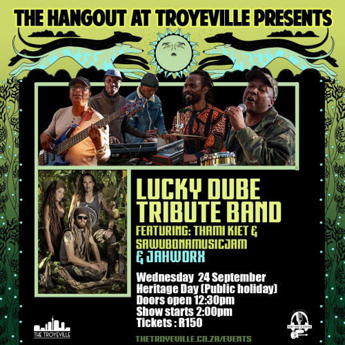 LIVE -  LUCKY DUBE TRIBUTE BAND + JAHWORX