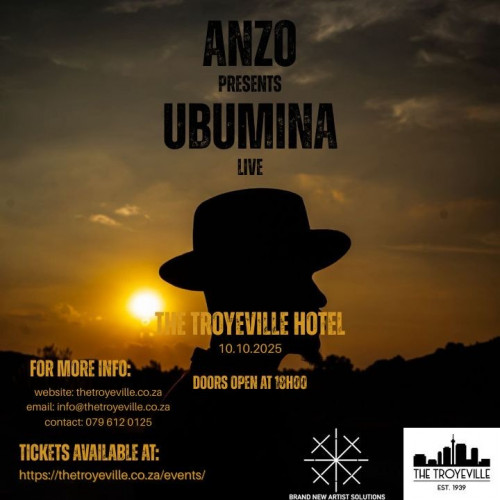 LIVE -  Anzo Presents: Ubumina Live