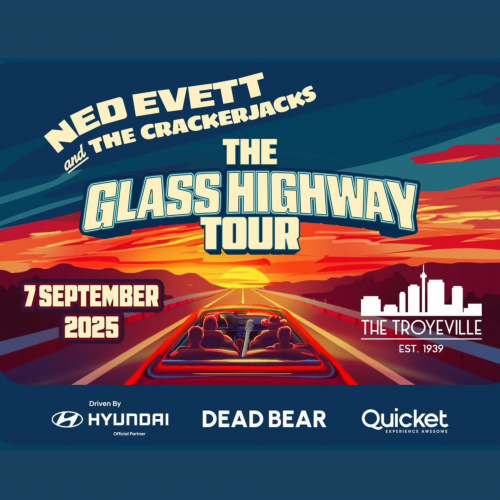 LIVE - NED EVETT AND THE CRACKERJACKS