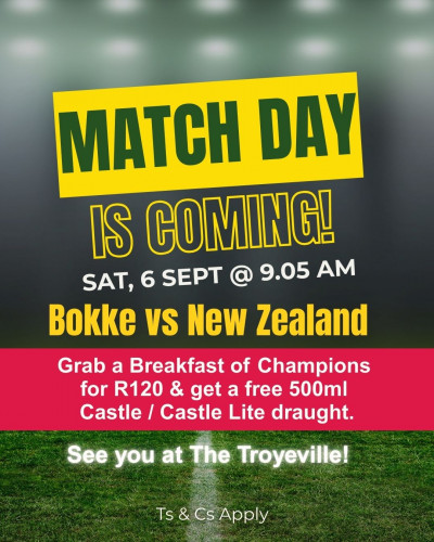 BOKKE VS NEW ZEALAND