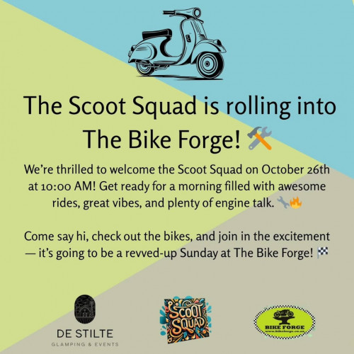 The Scoot Squad at Bike Forge