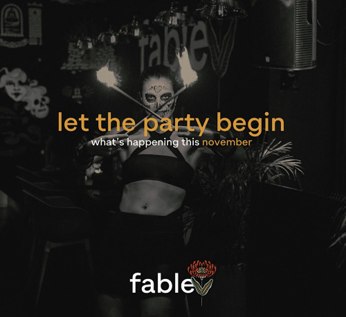 let the party begin - what's happening this November