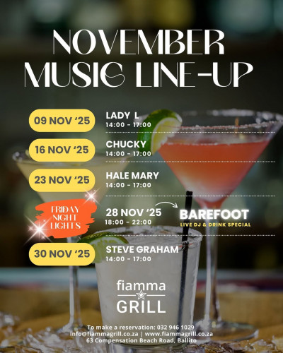 November Music Line-Up