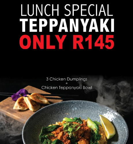 Teppanyaki Lunch Special