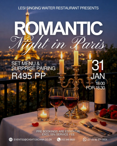 Romantic Night in Paris!