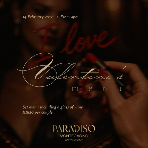 An Evening for 2 set in the glow of Paradiso