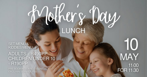Mother's Day Lunch with Live Music by Singing Waiters