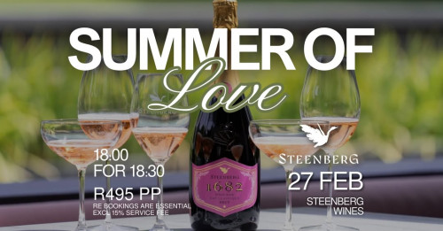 Summer of Love dinner with Steenberg Wines