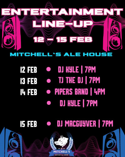Live Music All Weekend at Mitchells Ale House