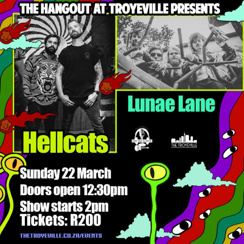 LIVE - HELLCATS + LUNAE LANE