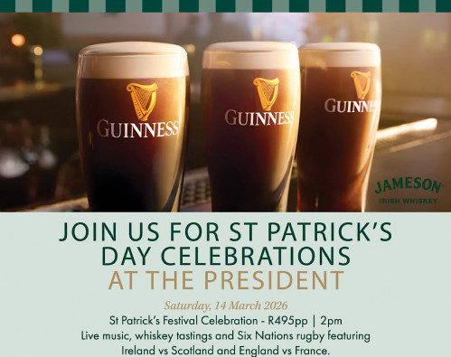 St Patrick's Day at The President
