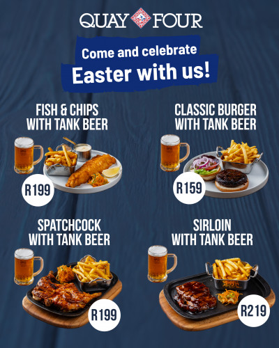 Easter has arrived at Quay Four