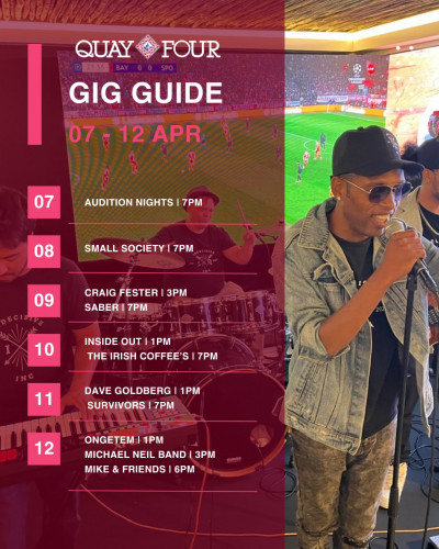Quay Four Gig Guide