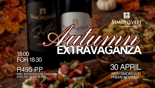 Autumn Extravaganza with Simonsvlei Wines