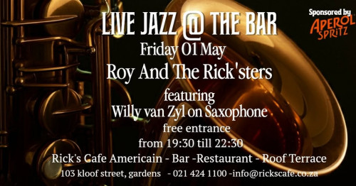 Live Jazz at The Bar this Friday
