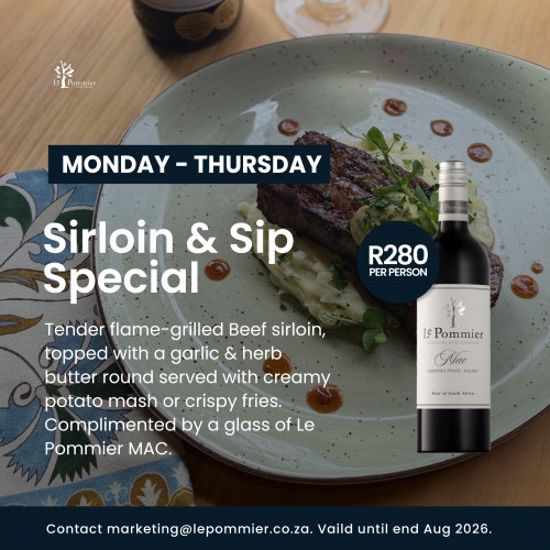 Sirloin & Sip Special