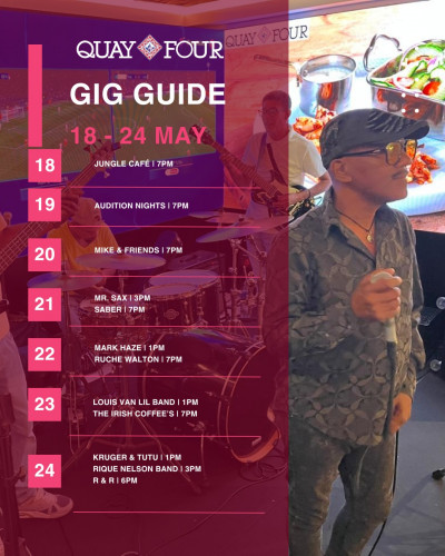 Quay Four Gig Guide