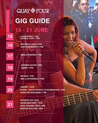Quay Four Gig Guide
