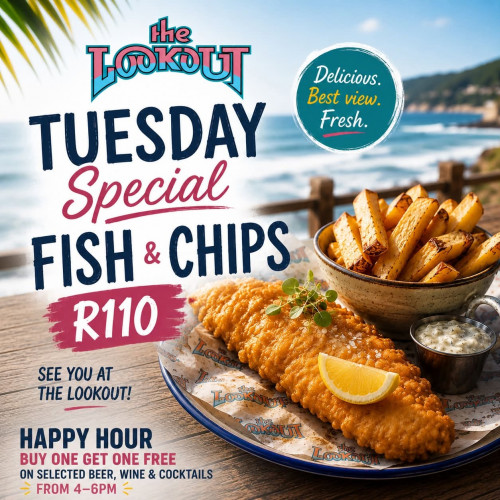Tuesday Fish & Chips on the Deck