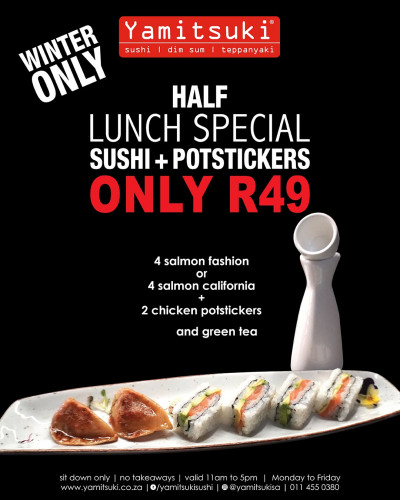 Winter Half Lunch Specials