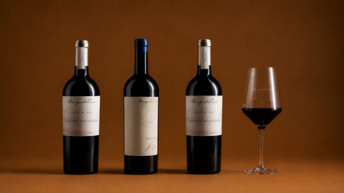 Cabernet Sauvignon Collection | Three Exceptional Reds & Four Complimentary Wine Glasses 