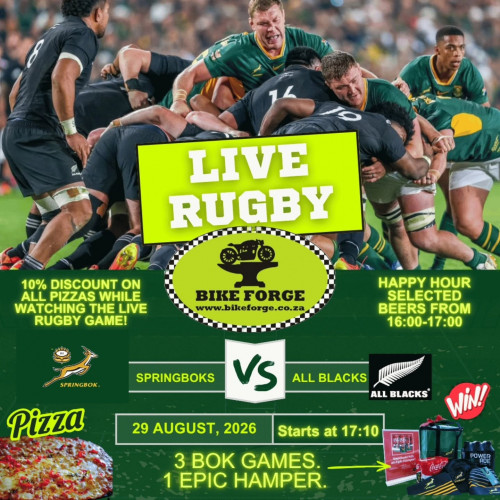 Springbok Game Days are better at Bike Forge