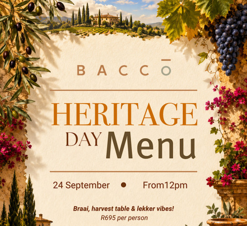 Heritage Day, the Baccō way!