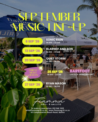 September Music Line-Up