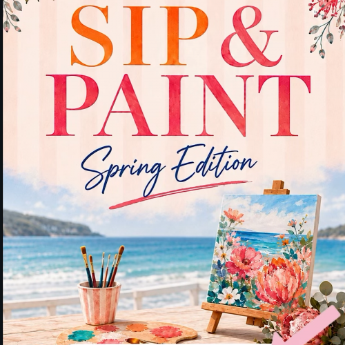 Sip. Paint. Soak up Spring!