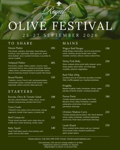 The Swartland Oyster Festival