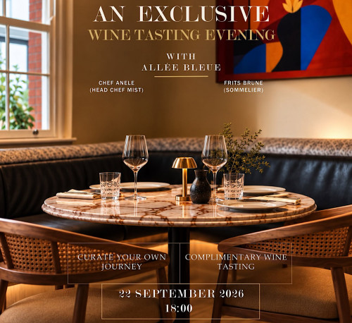 An Exclusive Wine Tasting Evening with Allee Bleue