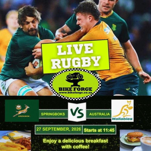 Live Rugby at Bike Forge