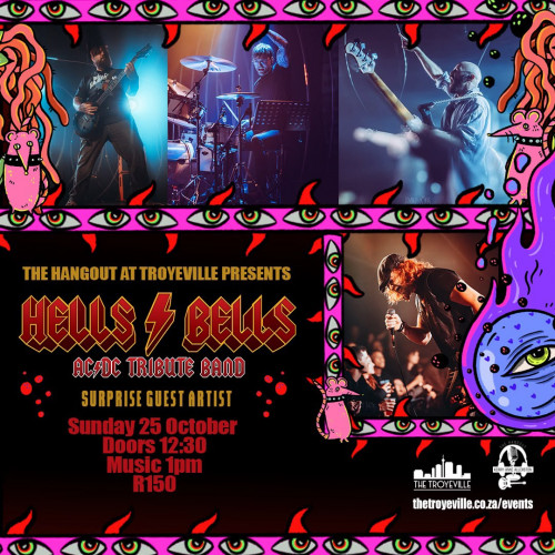 LIVE - HELLS BELLS WITH AC/DC TRIBUTE BAND + SURPRISE GUEST ARTIST