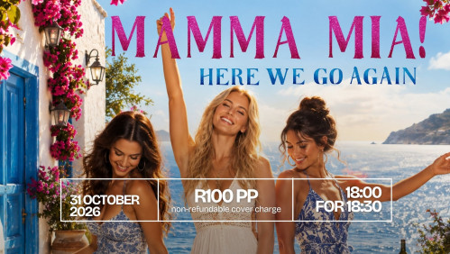 Mamma Mia themed evening with Singing Waiters