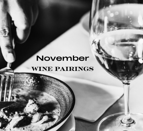 November Wine Pairings