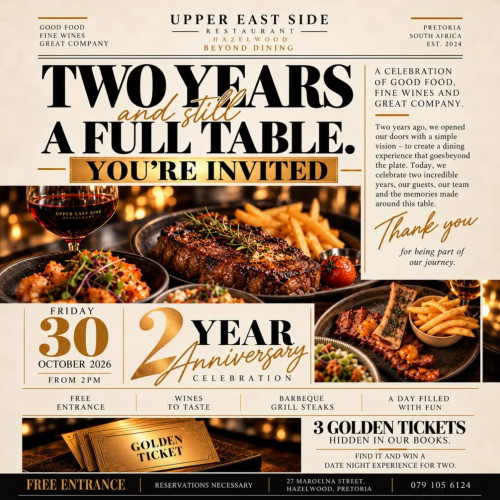 2 Year Anniversary Celebration