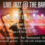 Live Jazz at The Bar this Friday