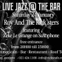 Live Jazz this Saturday at Ricks Cafe
