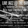 Live Jazz this Saturday at Ricks Cafe