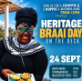 Heritage Braai Day on the Deck