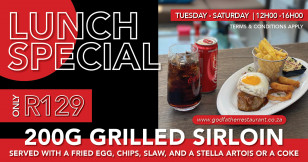 Sirloin Lunch Special