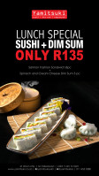 Sushi + Dim Sum Lunch Special 