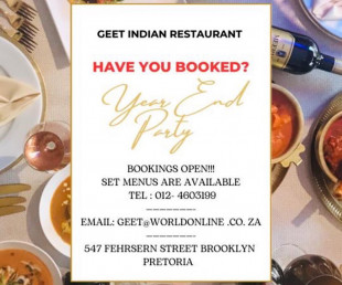 Year End Parties at Geet Restaurant