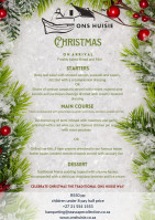 Christmas Lunch at Ons Huisie