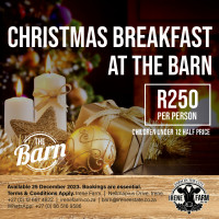 Christmas Day Breakfast at The Barn