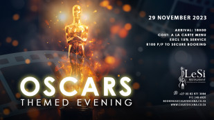 Oscars Themed Evening with Singing Waiters