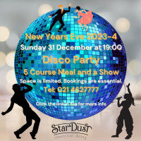 New Year's Eve - The Disco Party at Stardust