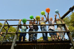 Playground - Ideal for the kids to blow off some steam!