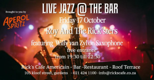 Live Jazz at The Bar this Friday